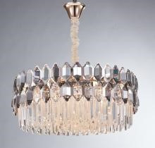 Luxury Round Rose Gold E14 Chandelier for Home