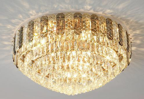 Luxury Circular LED 5 Layers Chandelier for Modern Homes
