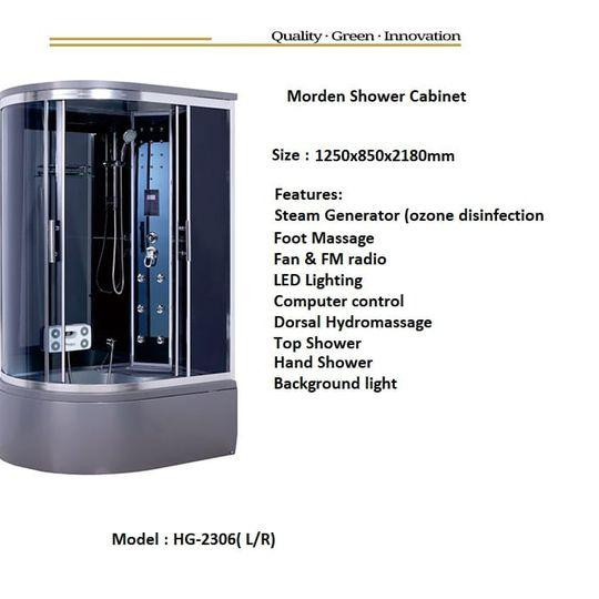 Exclusive Luxury Shower Room with Foot Massager & Back Water Jets