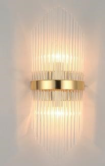 Modern LED Crystal Wall Light with Silver Frame | Elegant and Luxurious Lighting for Every Home