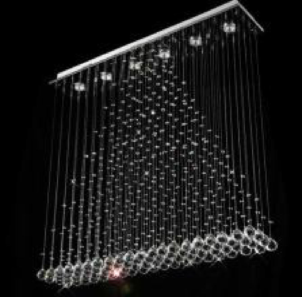 Pyramidal Chandelier 4W GU10 for Dining Space Australia