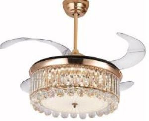 Ceiling Fan 106cm with LED Light & Remote for Sale