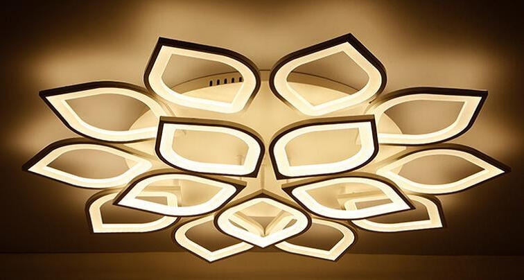 Buy Modern 12-head LED Ceiling Light 1000mm Online Australia